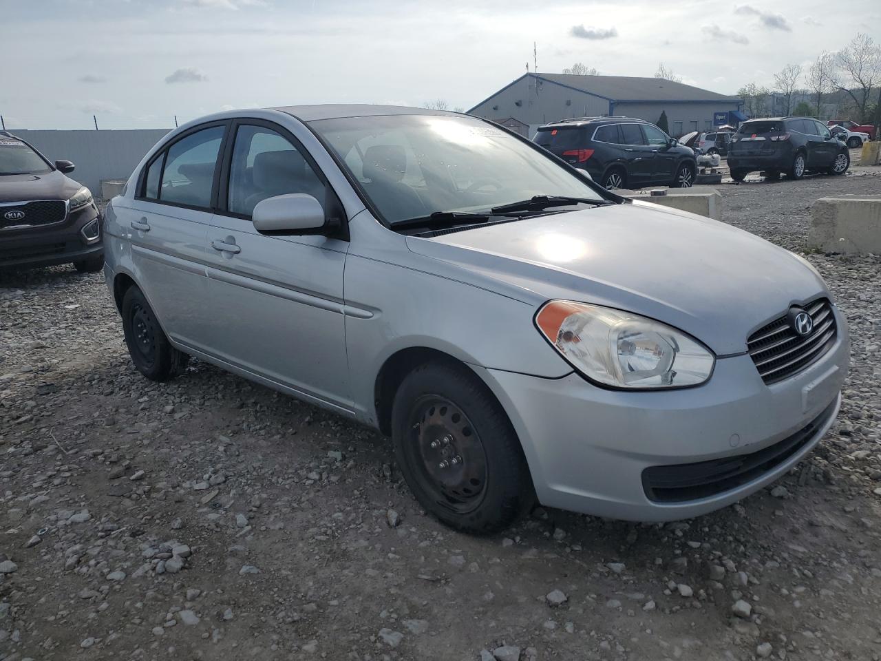 2011 Hyundai Accent Gls Silver vin: KMHCN4AC0BU606551 Damage: Right Rear Wheel Cover, Missing, Replacement Required