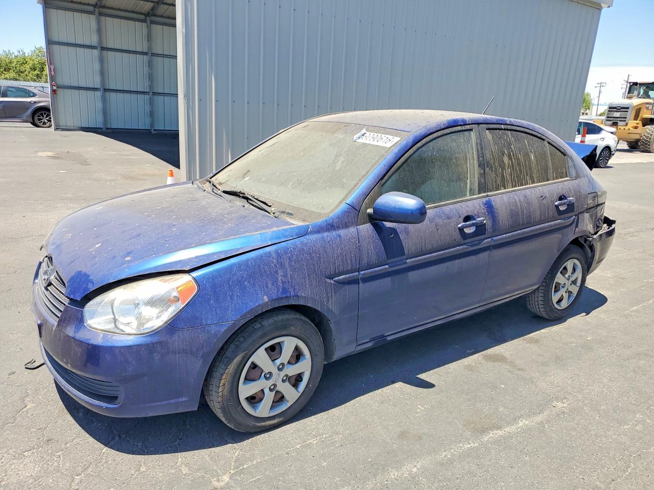 2011 Hyundai Accent Gls Blue vin: KMHCN4AC0BU613127