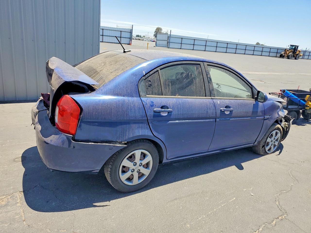 2011 Hyundai Accent Gls Blue vin: KMHCN4AC0BU613127