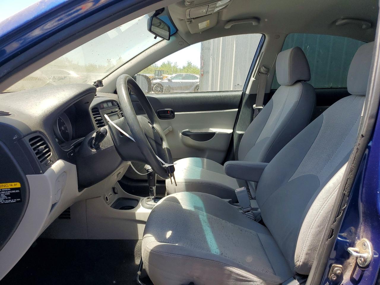 2011 Hyundai Accent Gls Blue vin: KMHCN4AC0BU613127