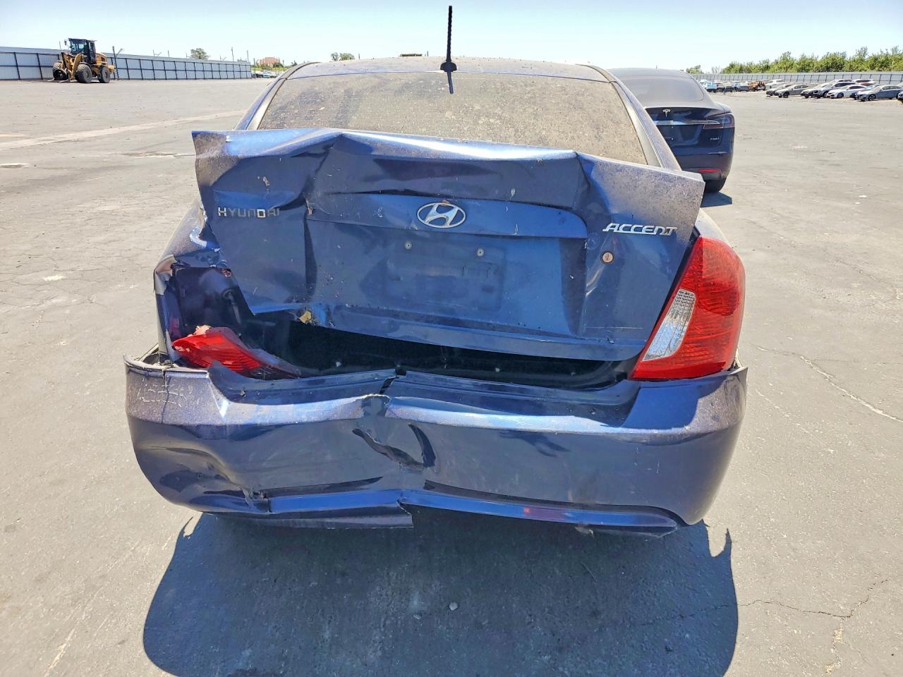 2011 Hyundai Accent Gls Blue vin: KMHCN4AC0BU613127