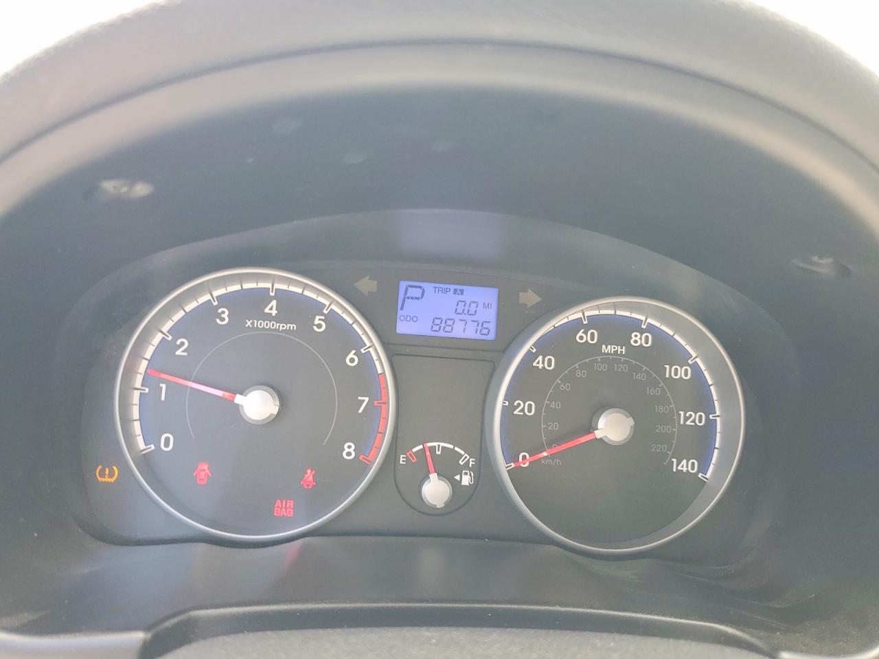 2011 Hyundai Accent Gls Blue vin: KMHCN4AC0BU613127