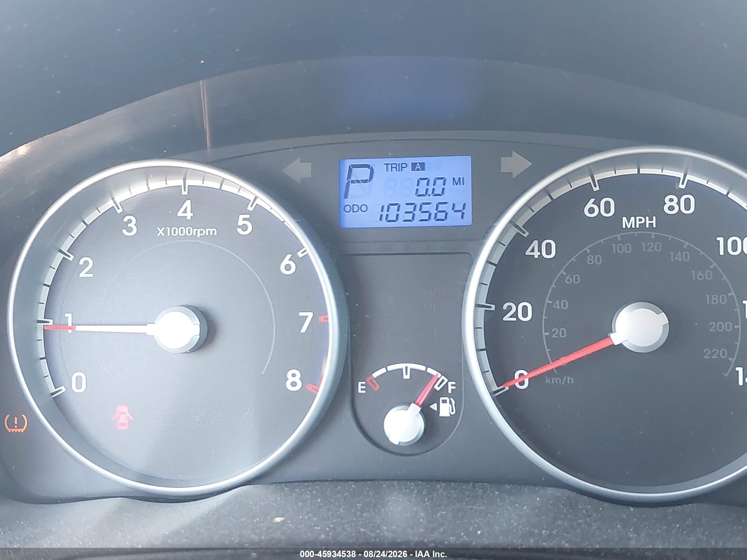 2011 Hyundai Accent Gls Blue vin: KMHCN4AC0BU613144