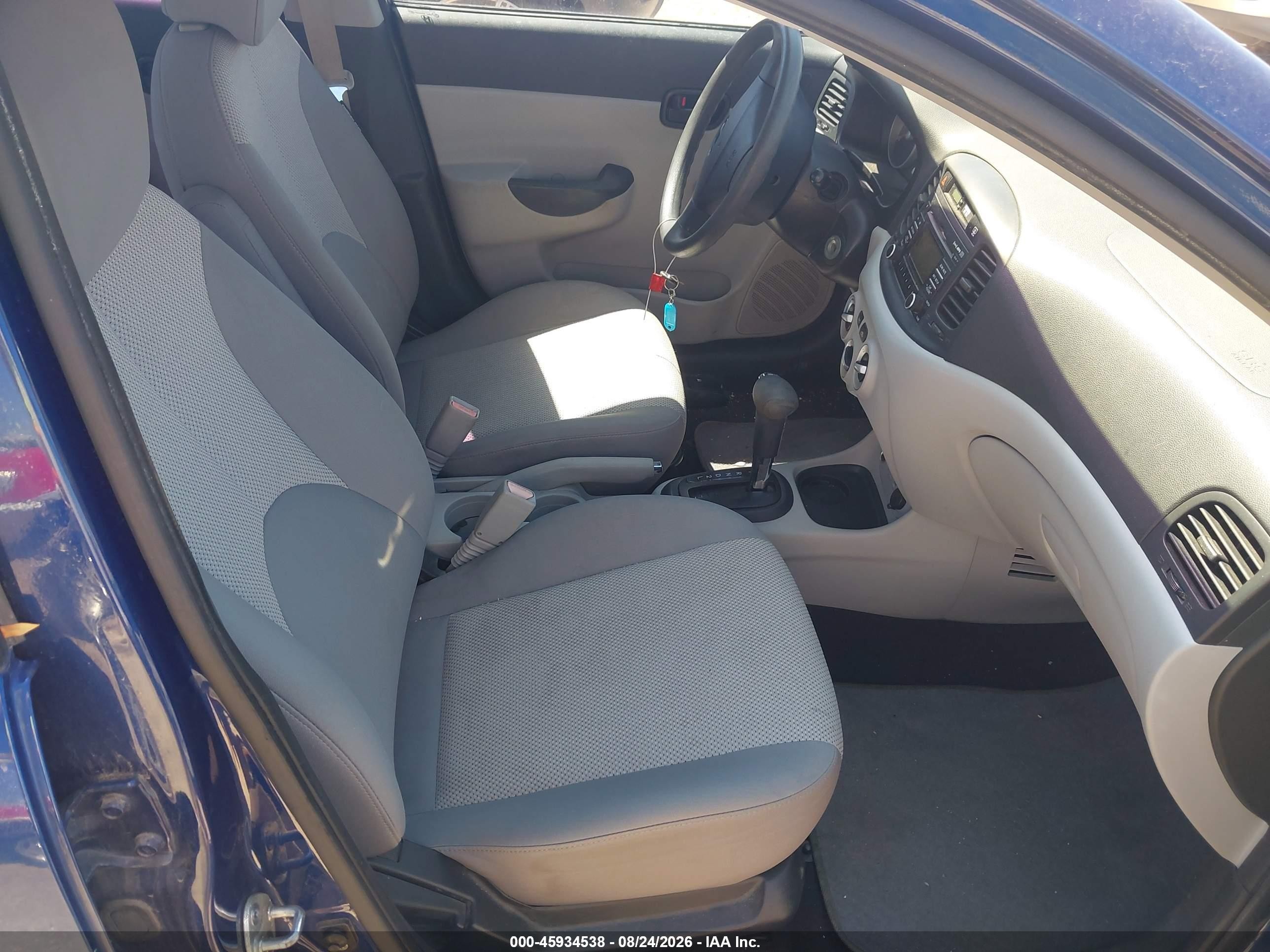 2011 Hyundai Accent Gls Blue vin: KMHCN4AC0BU613144