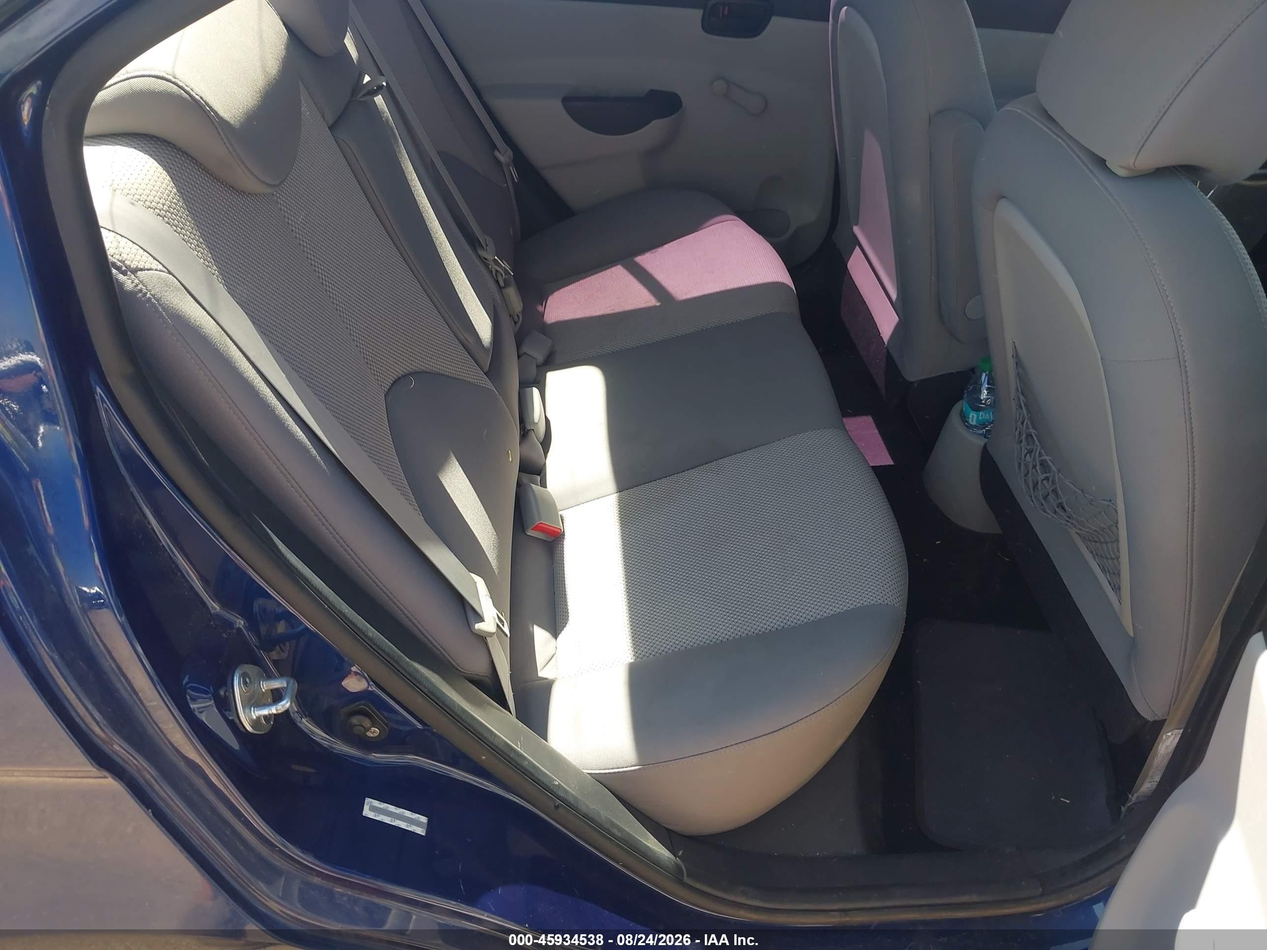 2011 Hyundai Accent Gls Blue vin: KMHCN4AC0BU613144