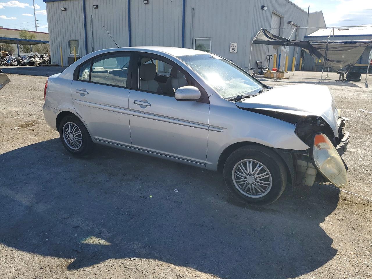 2011 Hyundai Accent Gls Silver vin: KMHCN4AC0BU619431