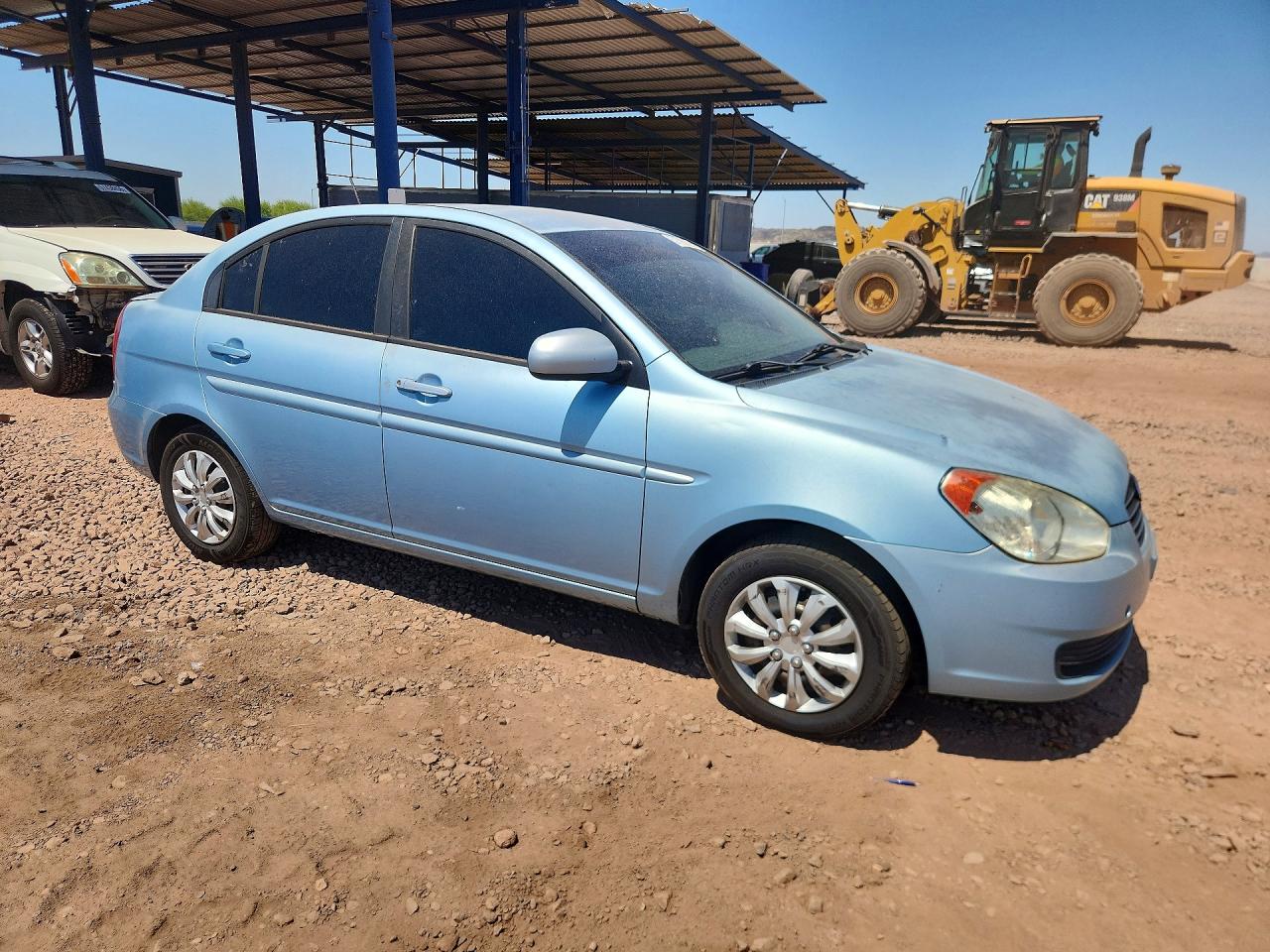 2010 Hyundai Accent Gls Blue vin: KMHCN4AC1AU486435