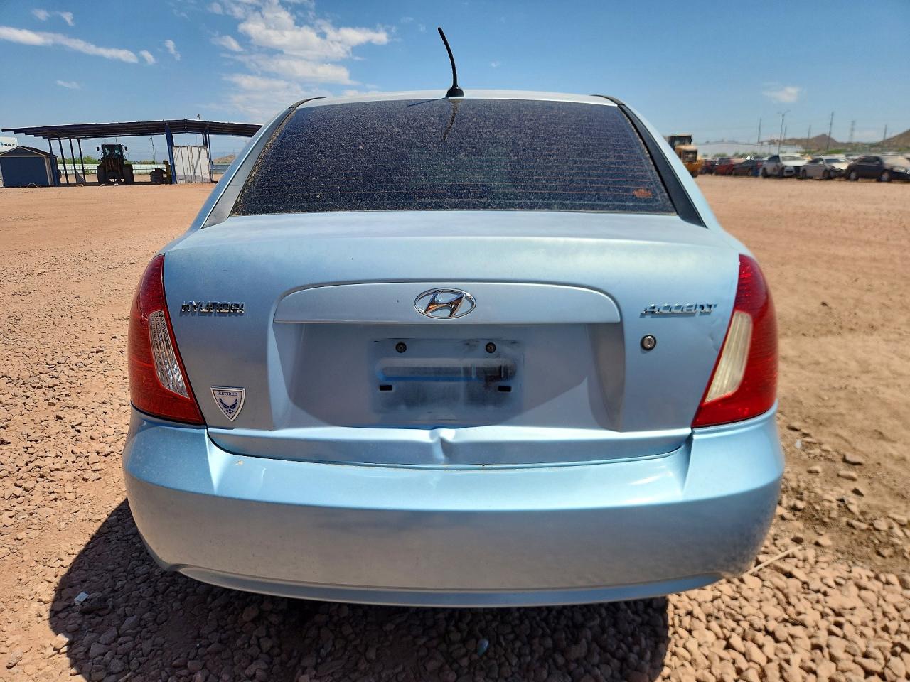 2010 Hyundai Accent Gls Blue vin: KMHCN4AC1AU486435