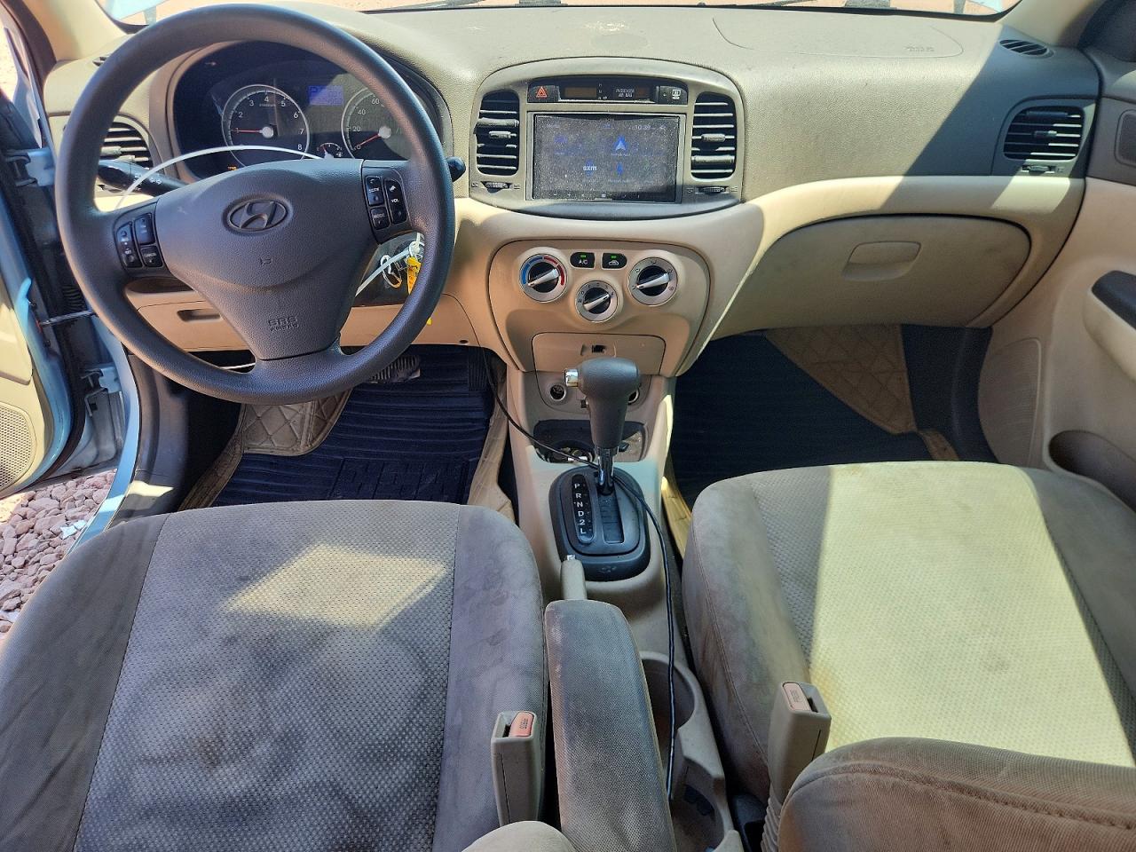 2010 Hyundai Accent Gls Blue vin: KMHCN4AC1AU486435