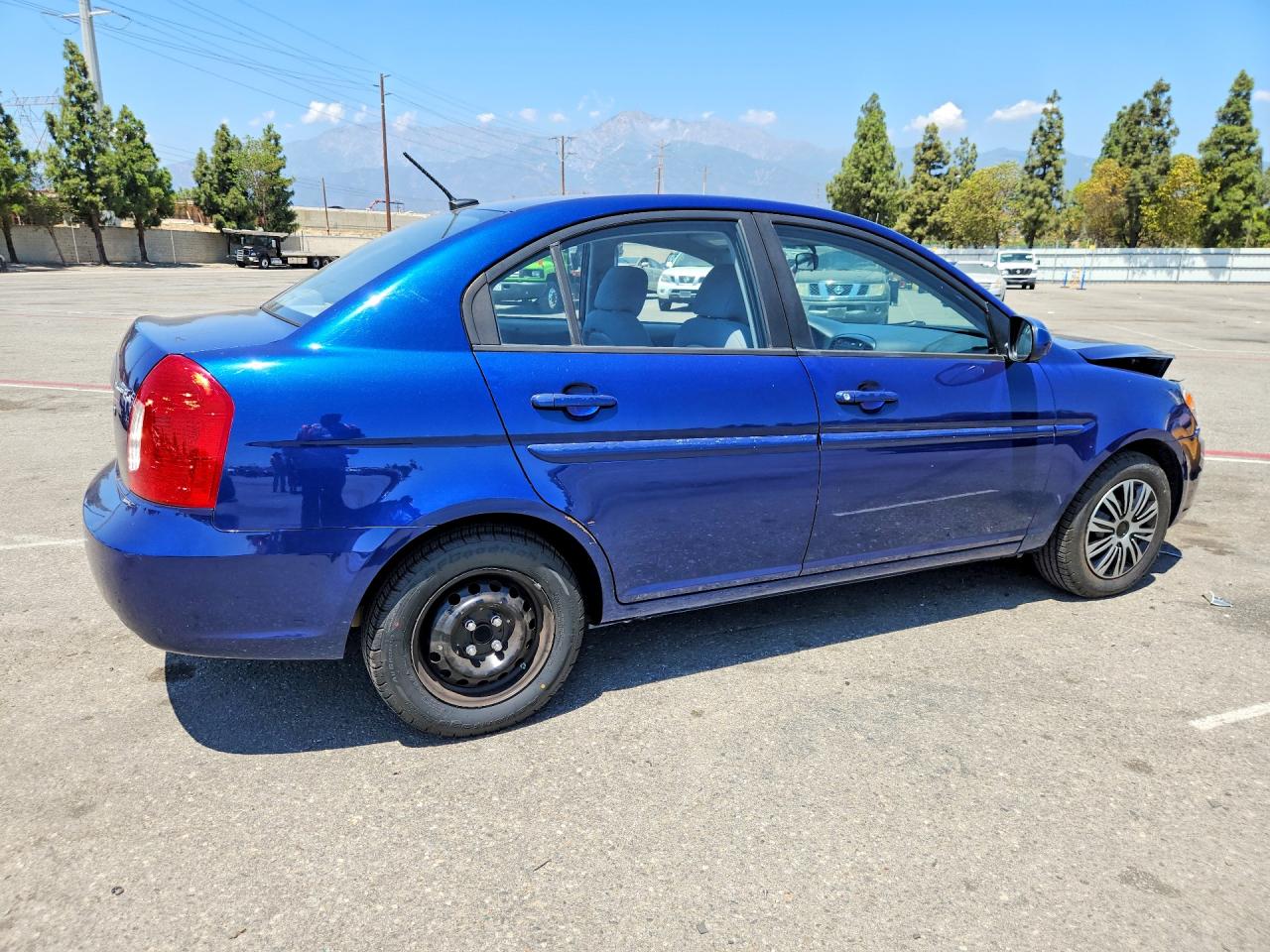 2011 Hyundai Accent Gls Blue vin: KMHCN4AC1BU606218
