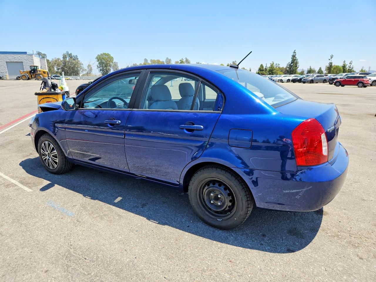 2011 Hyundai Accent Gls Blue vin: KMHCN4AC1BU606218
