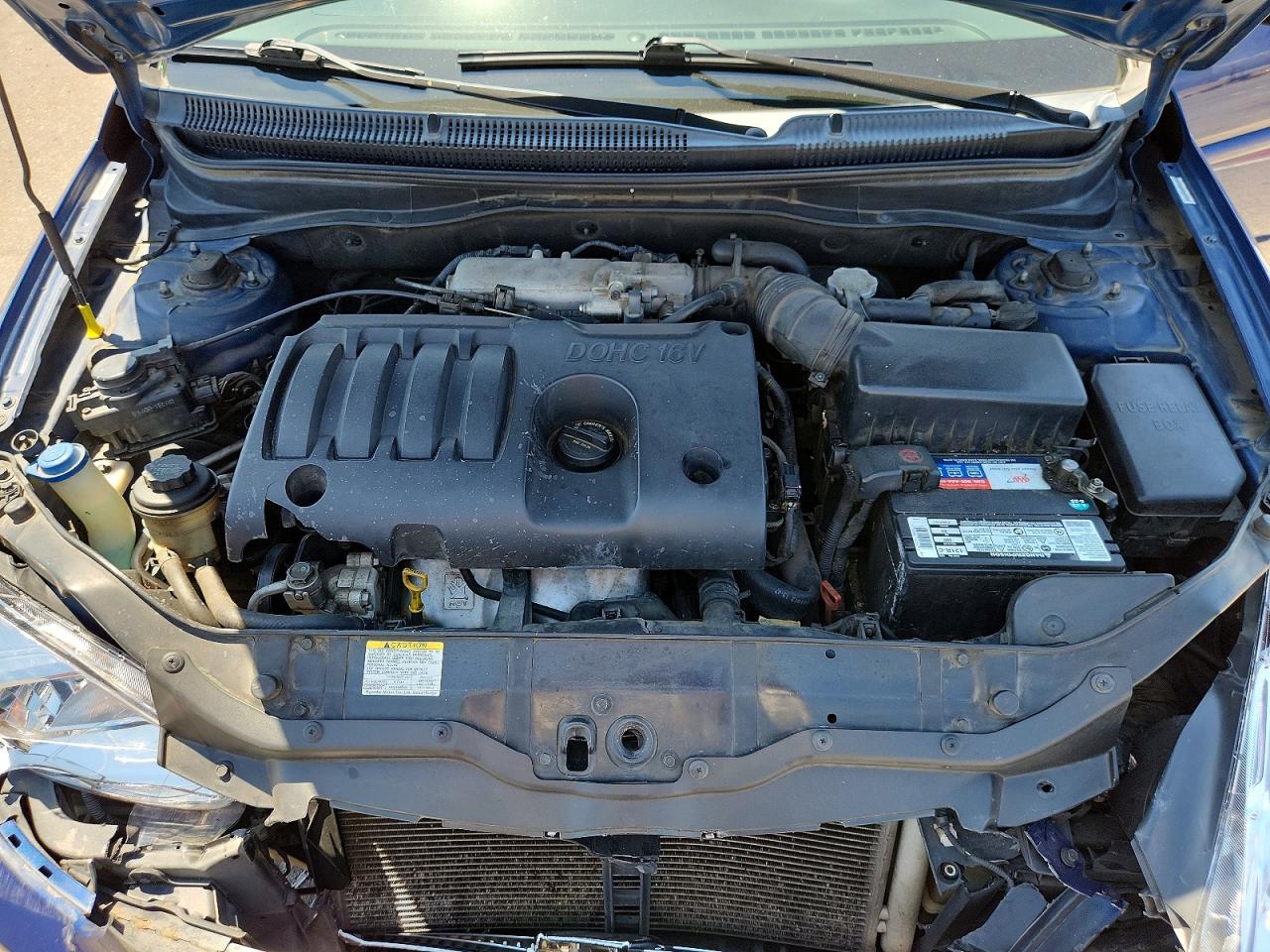 2011 Hyundai Accent Gls Blue vin: KMHCN4AC1BU606218