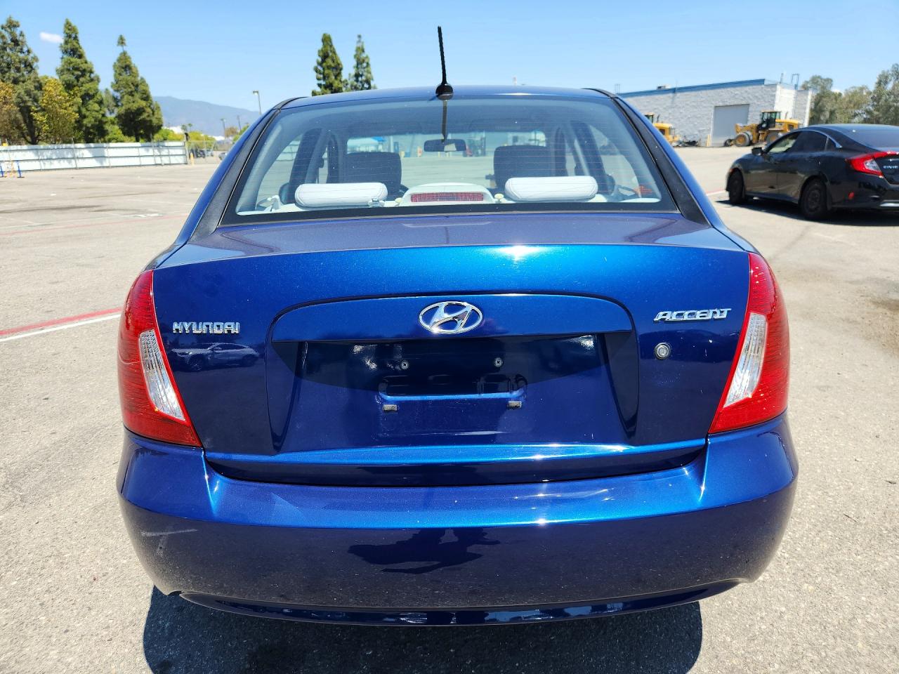 2011 Hyundai Accent Gls Blue vin: KMHCN4AC1BU606218
