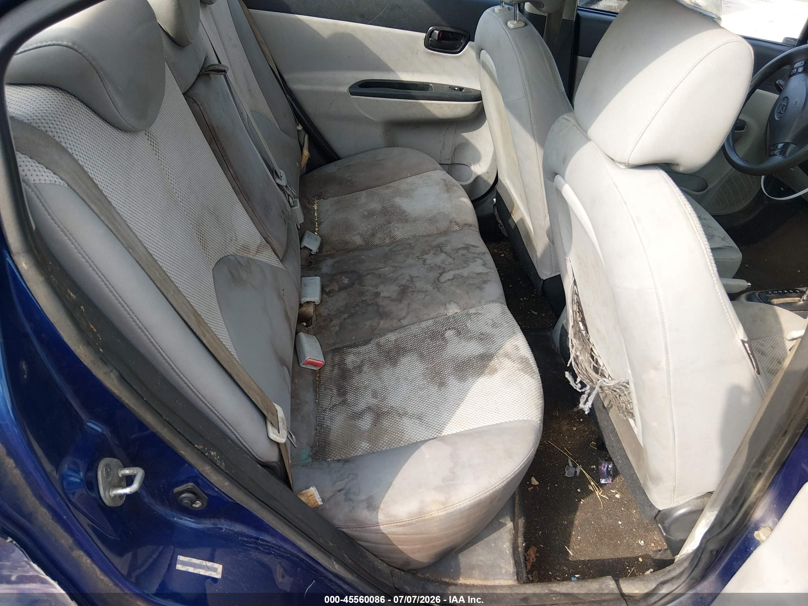 2011 Hyundai Accent Gls Blue vin: KMHCN4AC1BU617624