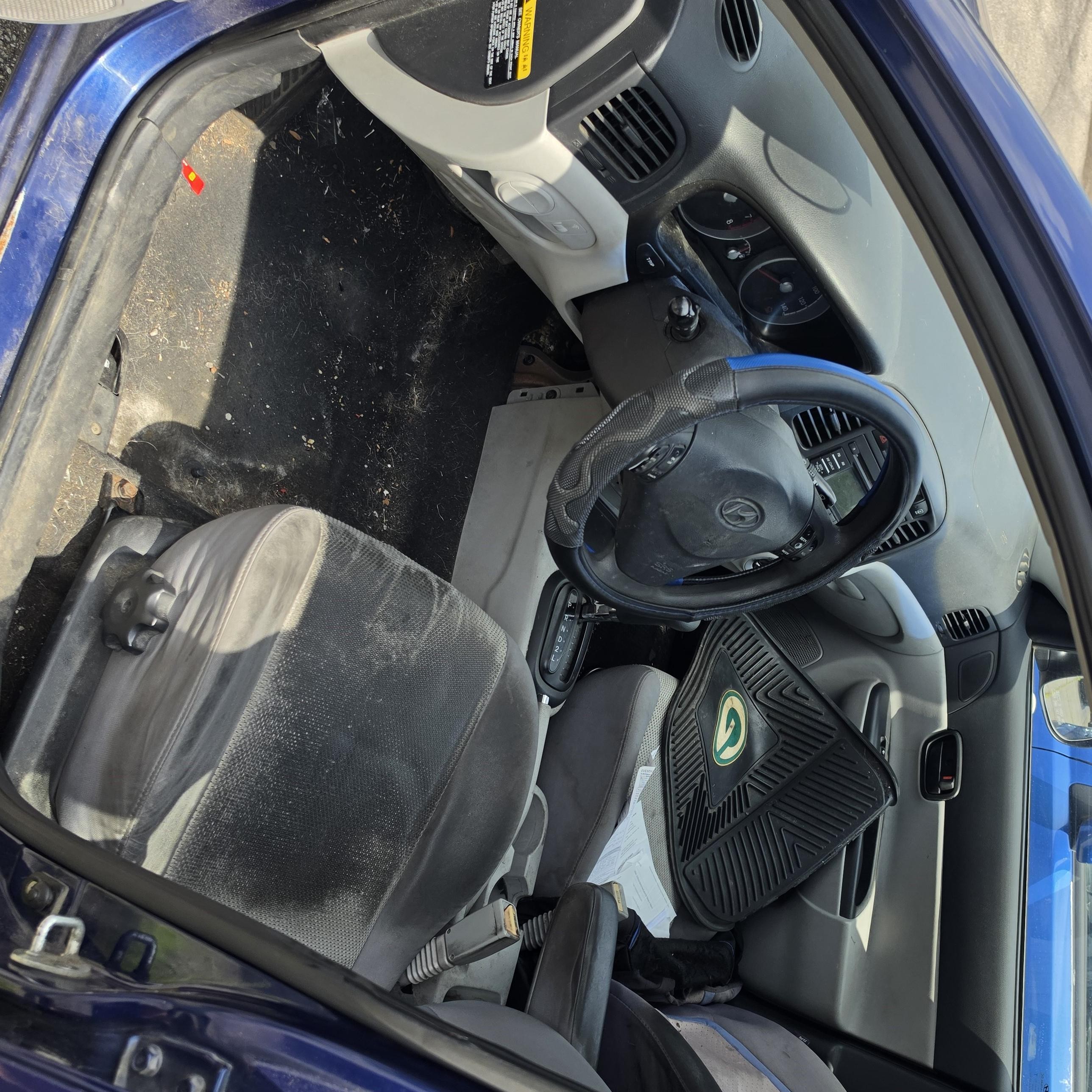 2010 Hyundai Accent Gls Blue vin: KMHCN4AC2AU455386