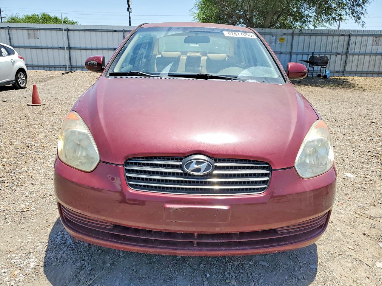 2011 Hyundai Accent Gls Темно-бордовый vin: KMHCN4AC2BU599537