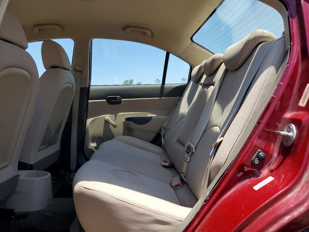 2011 Hyundai Accent Gls Темно-бордовый vin: KMHCN4AC2BU599537