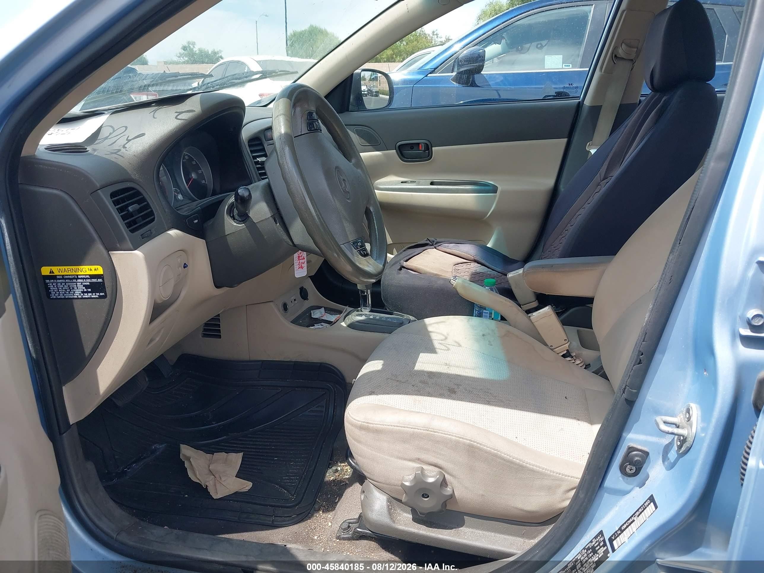 2011 Hyundai Accent Gls Blue vin: KMHCN4AC2BU621360