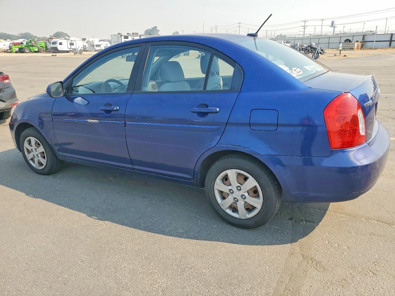 2010 Hyundai Accent Gls Blue vin: KMHCN4AC3AU476697