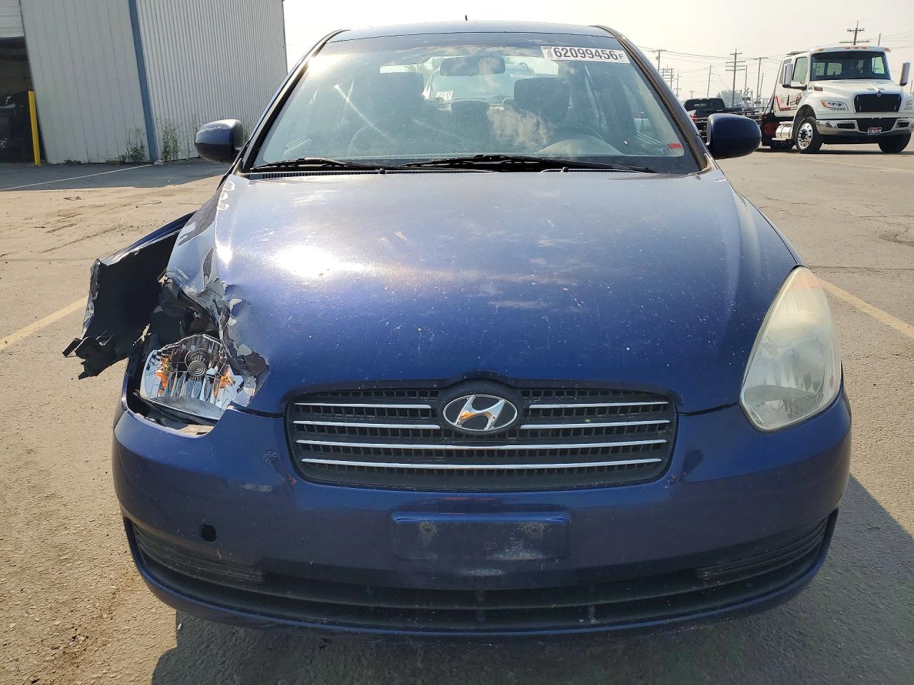 2010 Hyundai Accent Gls Blue vin: KMHCN4AC3AU476697