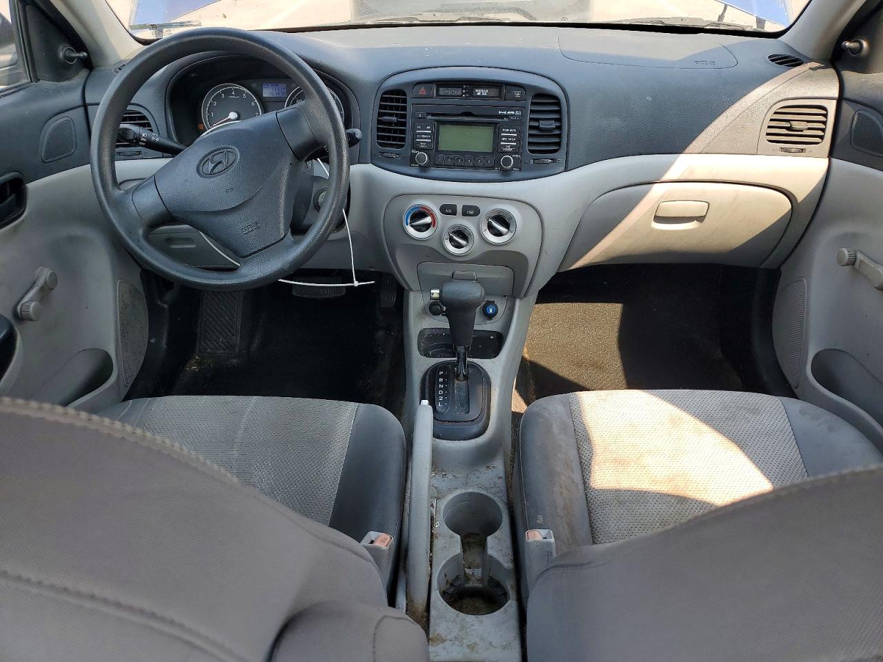 2010 Hyundai Accent Gls Blue vin: KMHCN4AC3AU476697
