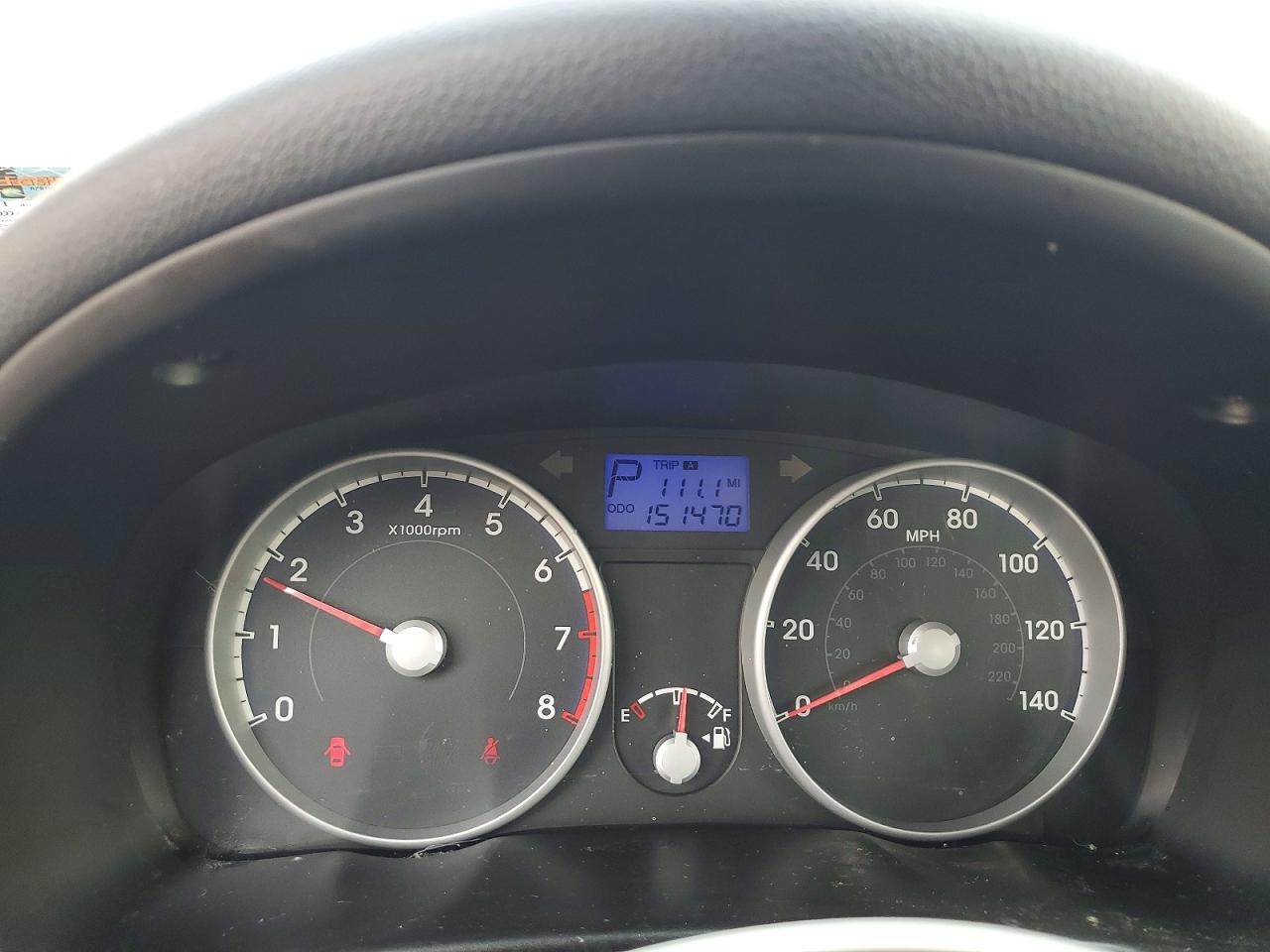 2010 Hyundai Accent Gls Blue vin: KMHCN4AC3AU476697