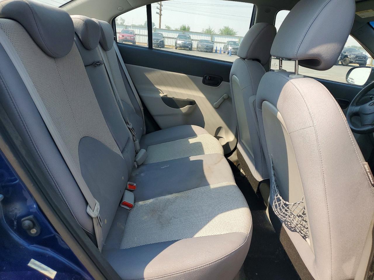 2010 Hyundai Accent Gls Blue vin: KMHCN4AC3AU476697