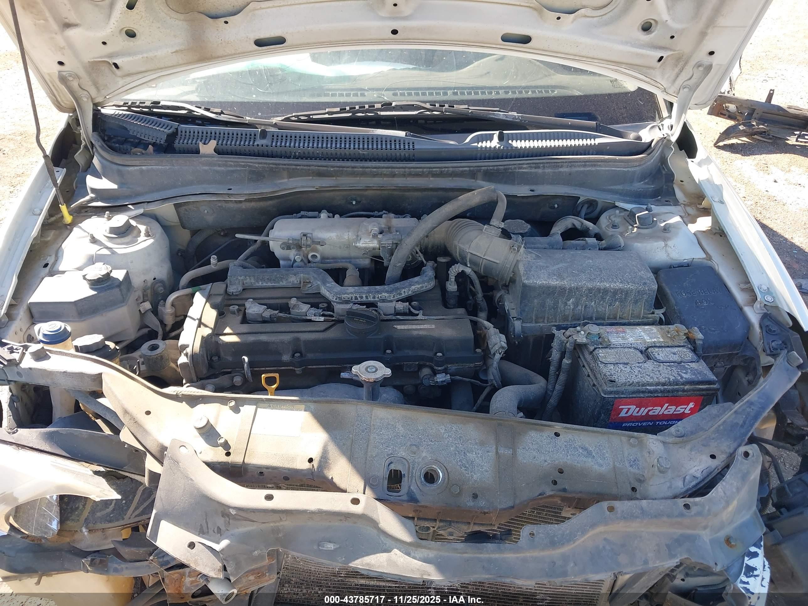 2010 Hyundai Accent Gls White vin: KMHCN4AC3AU488736