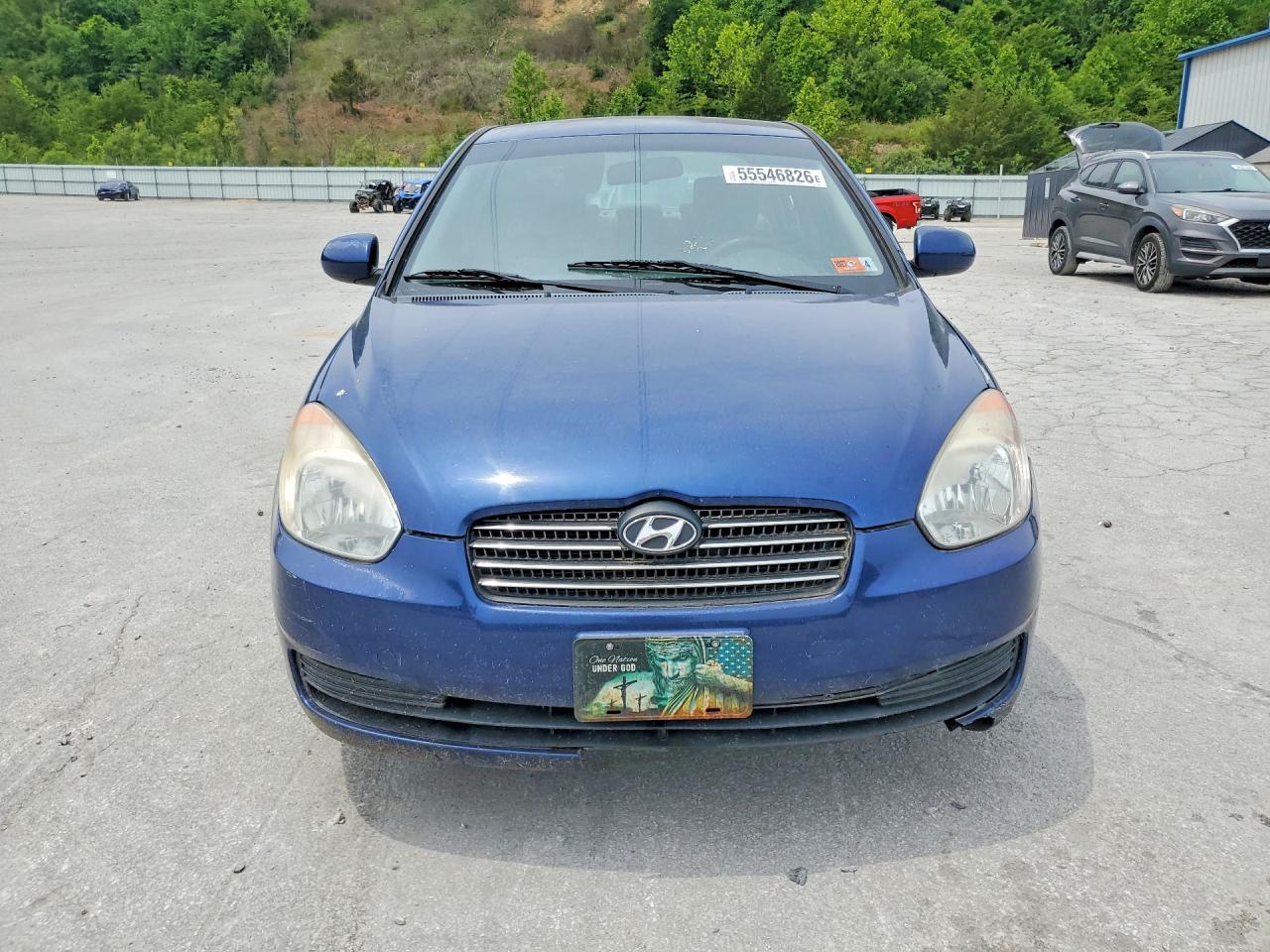 2010 Hyundai Accent Gls Blue vin: KMHCN4AC3AU494908