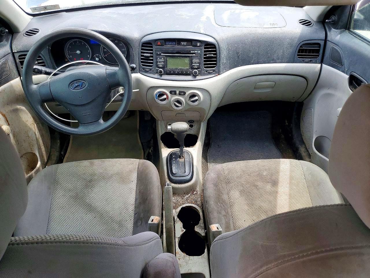 2010 Hyundai Accent Gls Blue vin: KMHCN4AC3AU494908