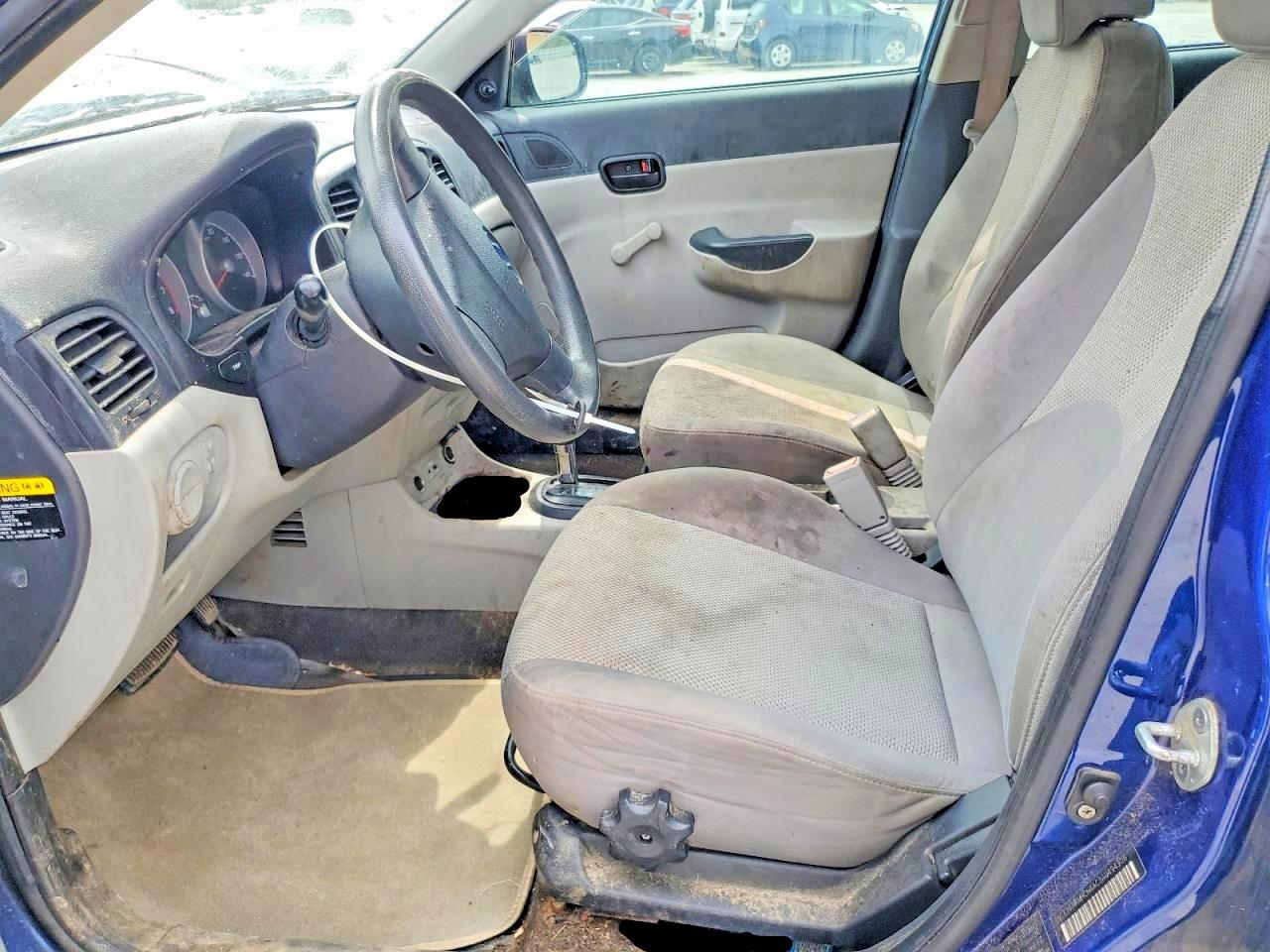 2010 Hyundai Accent Gls Blue vin: KMHCN4AC3AU494908