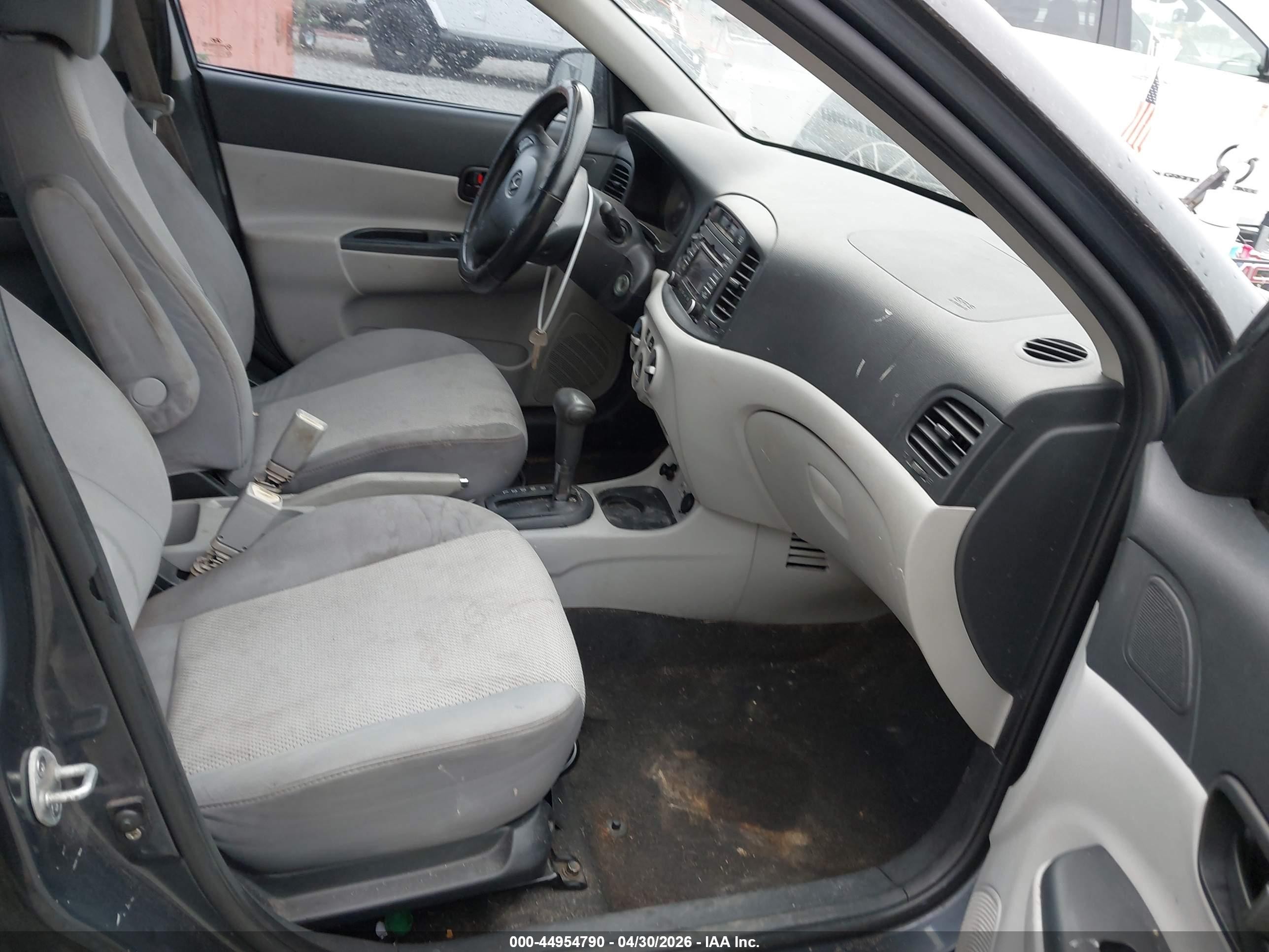 2010 Hyundai Accent Gls Black vin: KMHCN4AC3AU501260