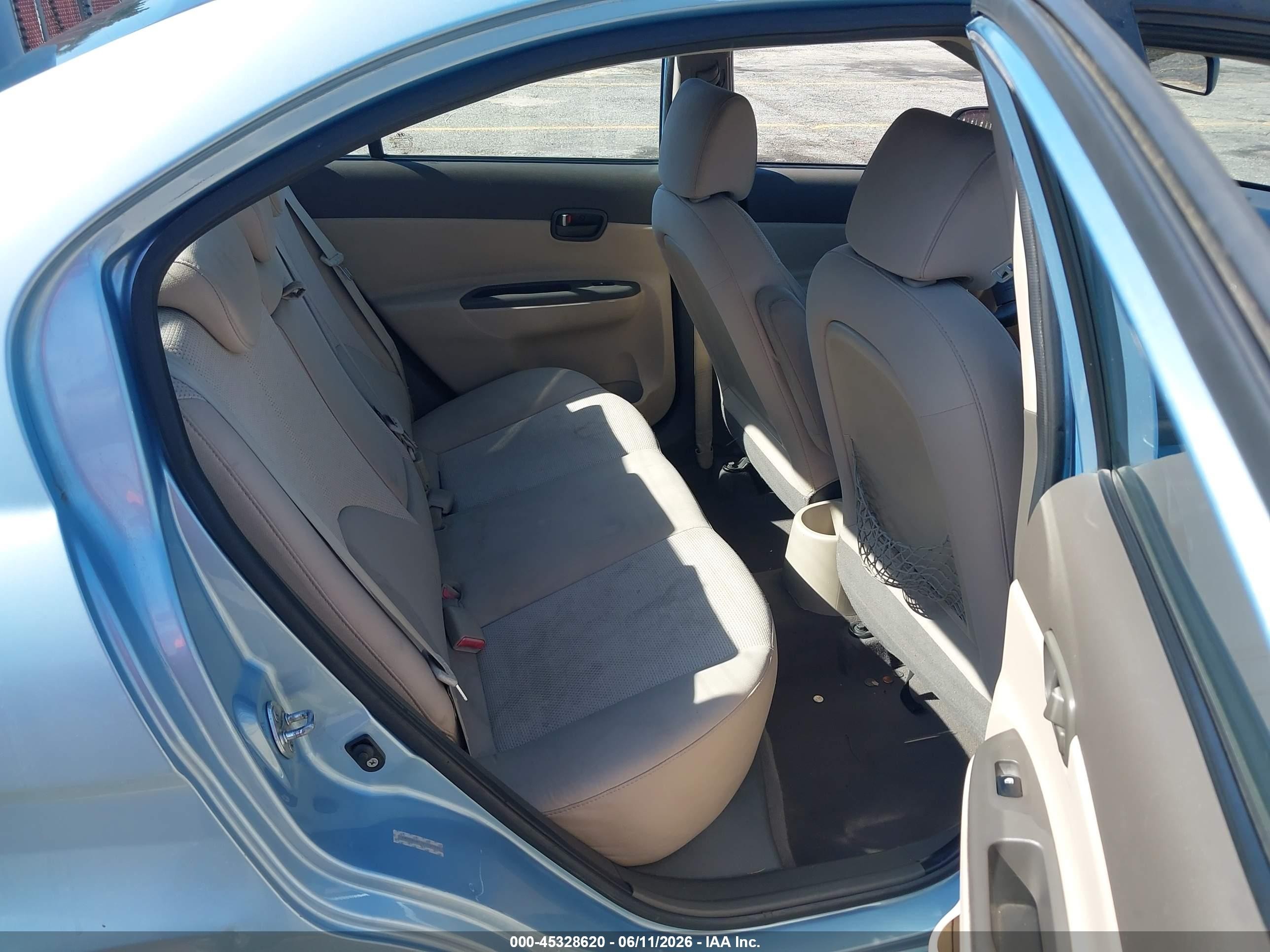 2011 Hyundai Accent Gls Синий vin: KMHCN4AC3BU597893