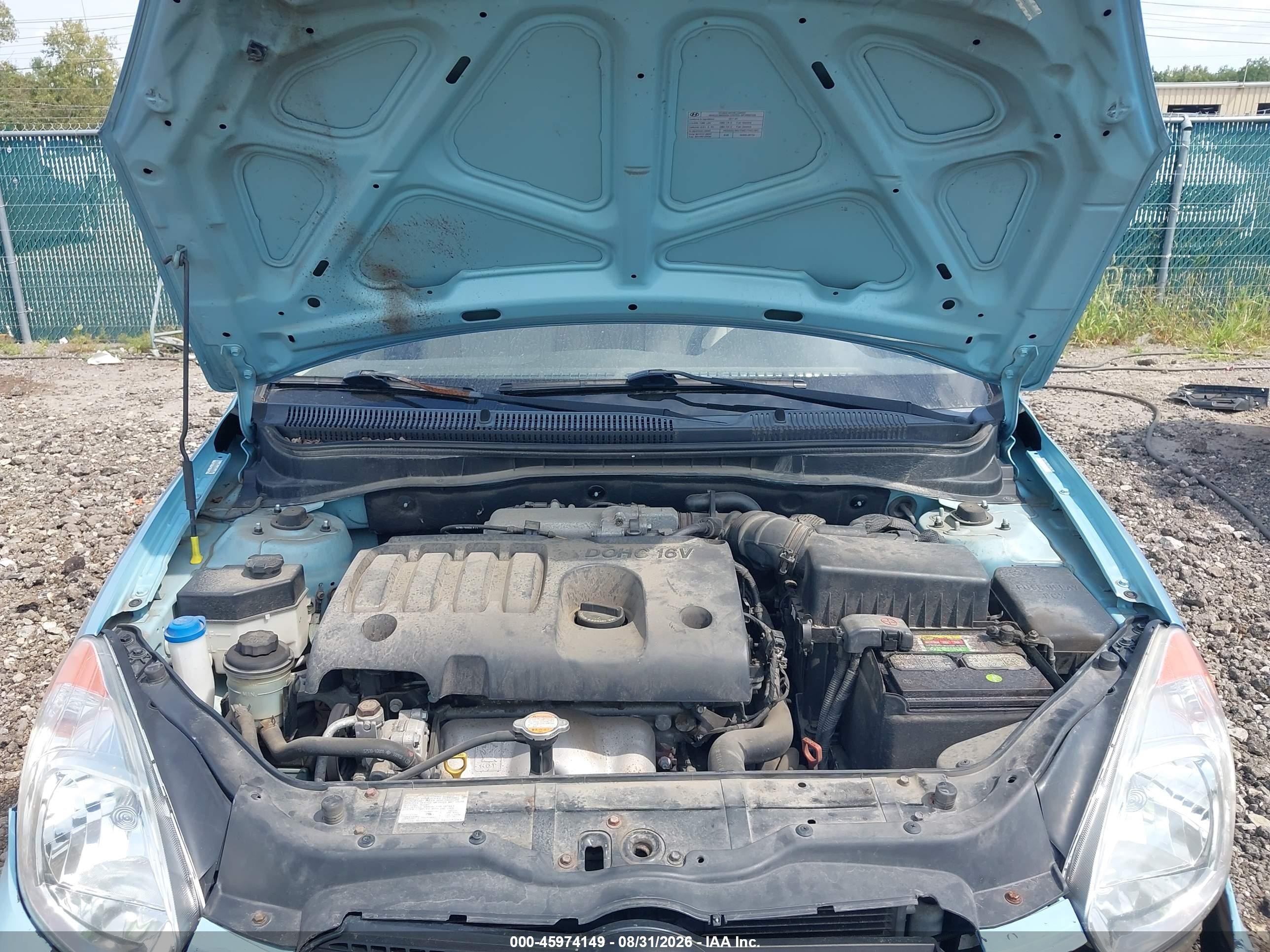 2011 Hyundai Accent Gls Blue vin: KMHCN4AC3BU599305