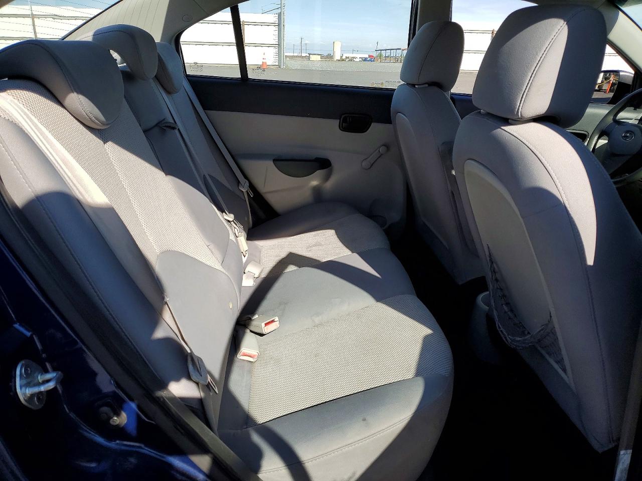 2011 Hyun Accent 2d Blue vin: KMHCN4AC3BU604907