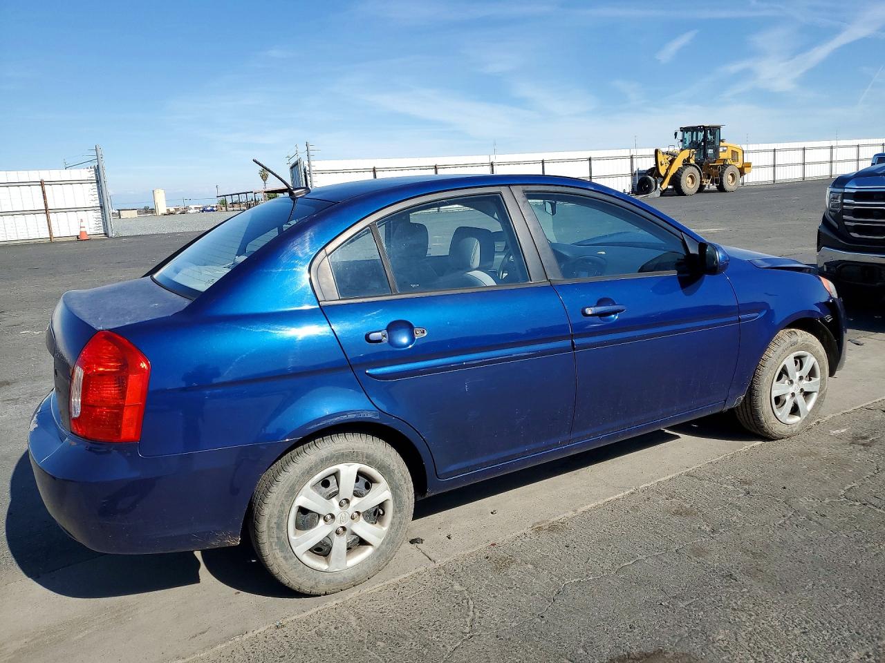 2011 Hyun Accent 2d Blue vin: KMHCN4AC3BU604907