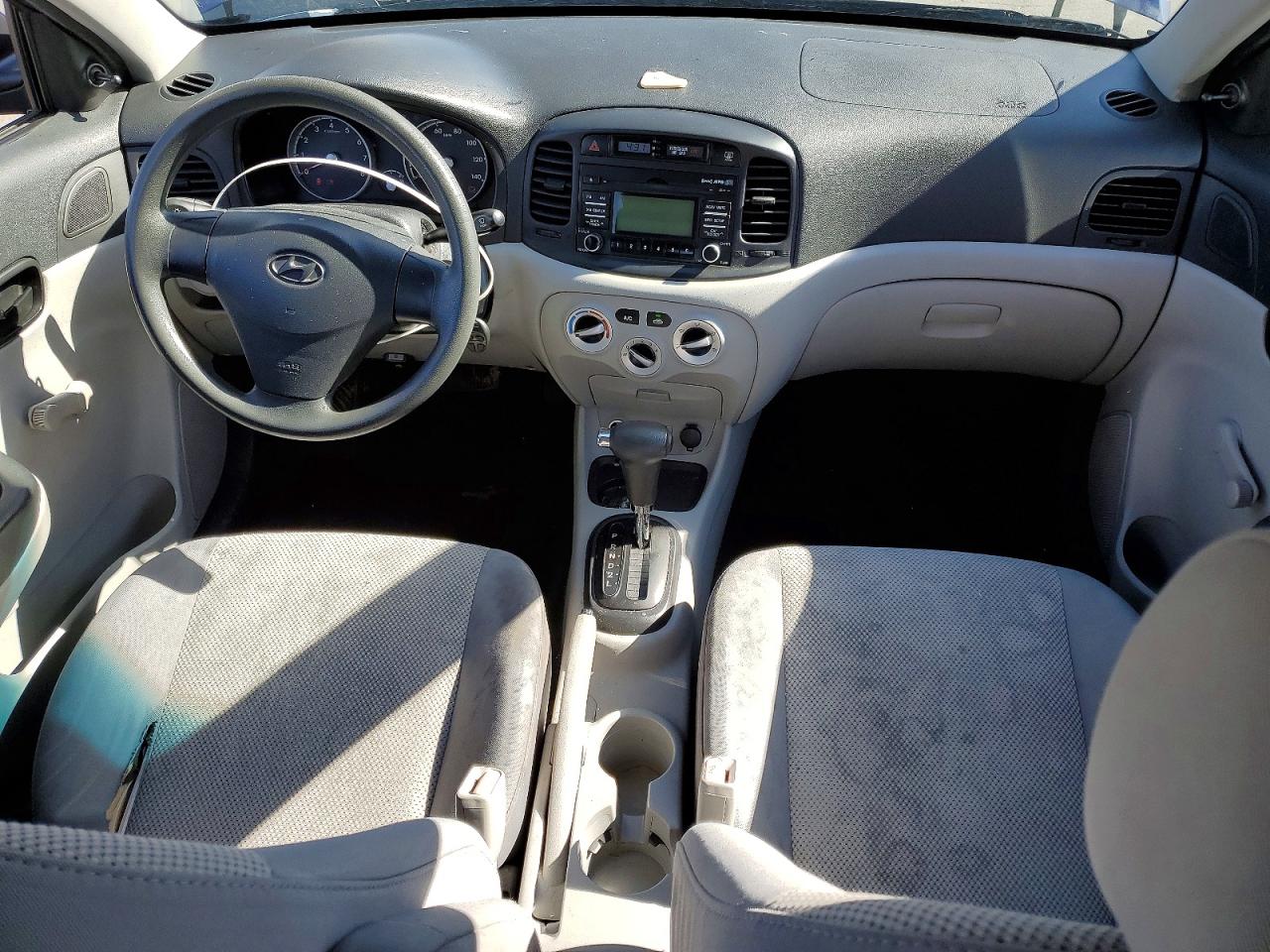 2011 Hyun Accent 2d Blue vin: KMHCN4AC3BU604907