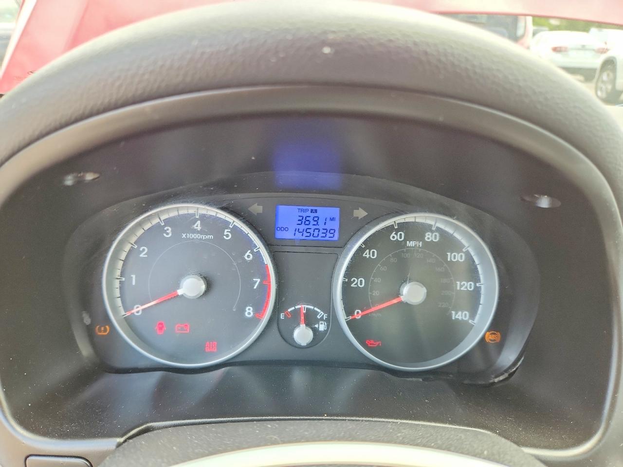 2011 Hyundai Accent Gls Красный vin: KMHCN4AC3BU619004