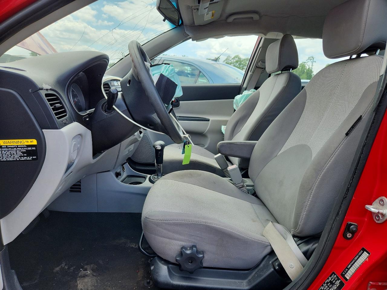2011 Hyundai Accent Gls Красный vin: KMHCN4AC3BU619004