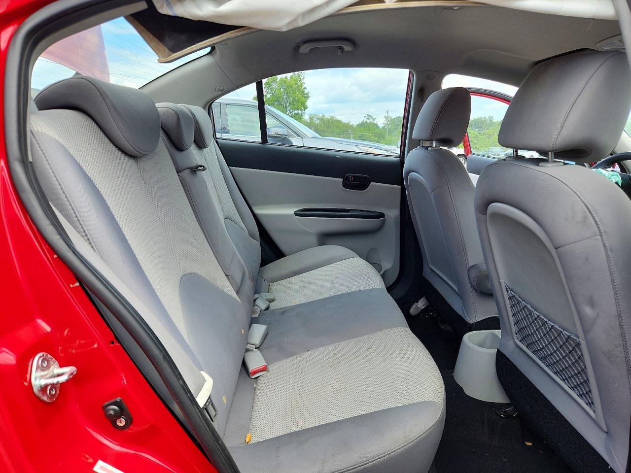 2011 Hyundai Accent Gls Красный vin: KMHCN4AC3BU619004