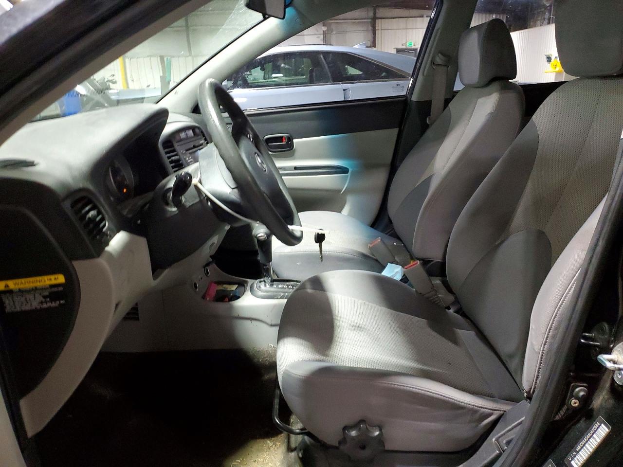 2010 Hyundai Accent Gls Black vin: KMHCN4AC4AU430554