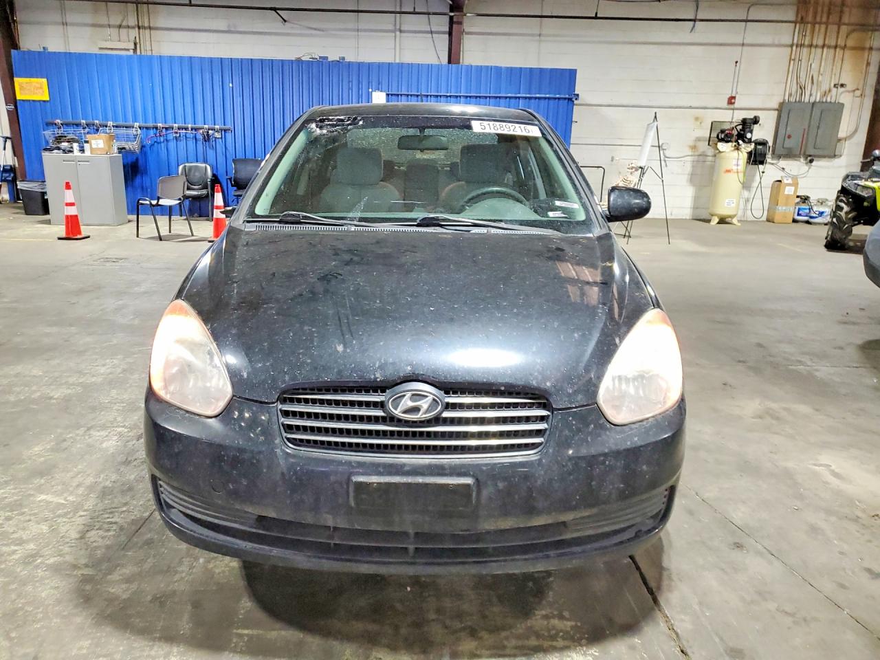 2010 Hyundai Accent Gls Black vin: KMHCN4AC4AU430554