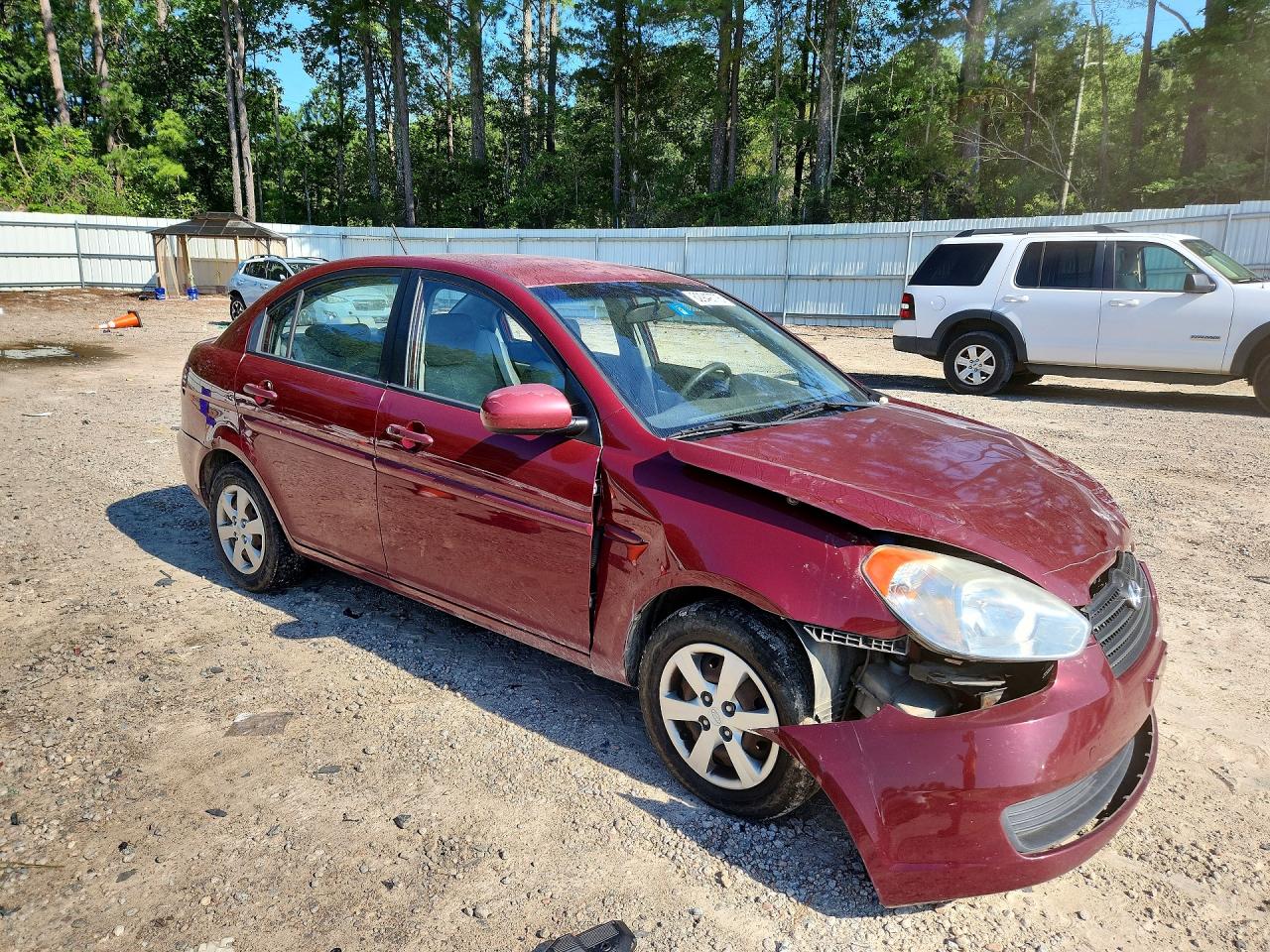 2010 Hyundai Accent Gls Красный vin: KMHCN4AC4AU469807
