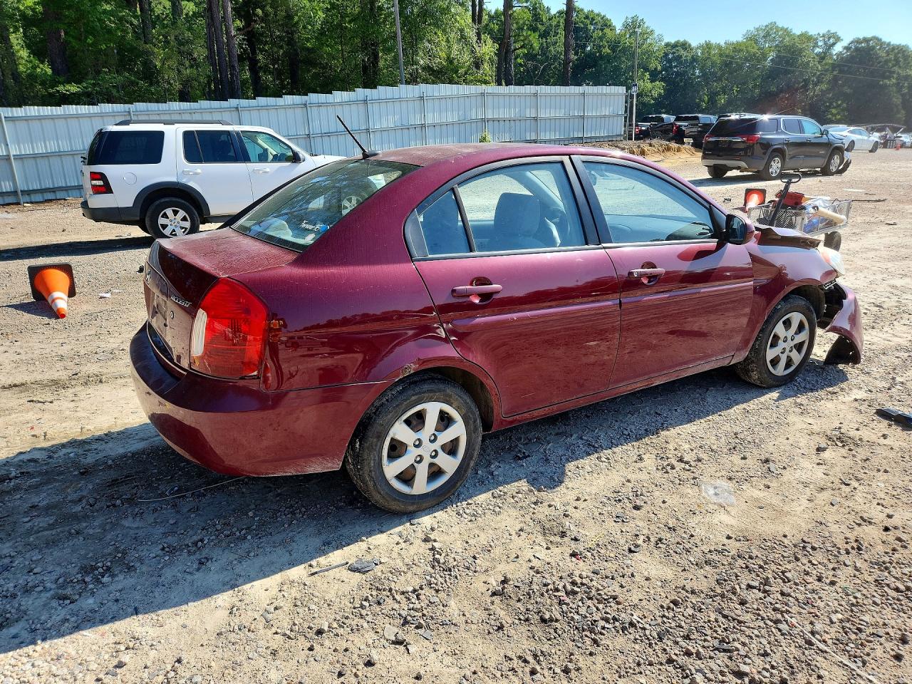 2010 Hyundai Accent Gls Красный vin: KMHCN4AC4AU469807