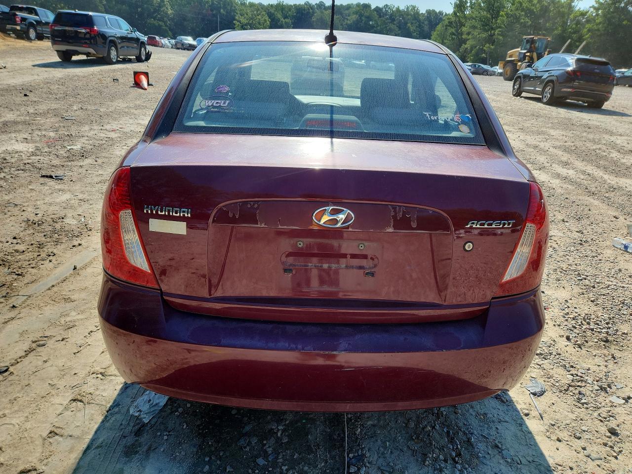 2010 Hyundai Accent Gls Красный vin: KMHCN4AC4AU469807
