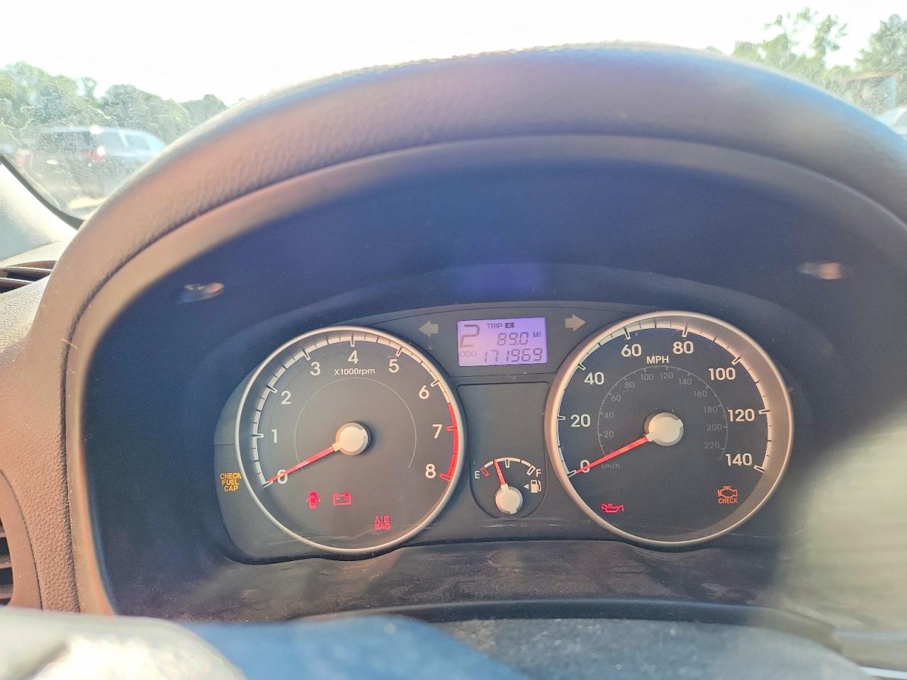 2010 Hyundai Accent Gls Красный vin: KMHCN4AC4AU469807