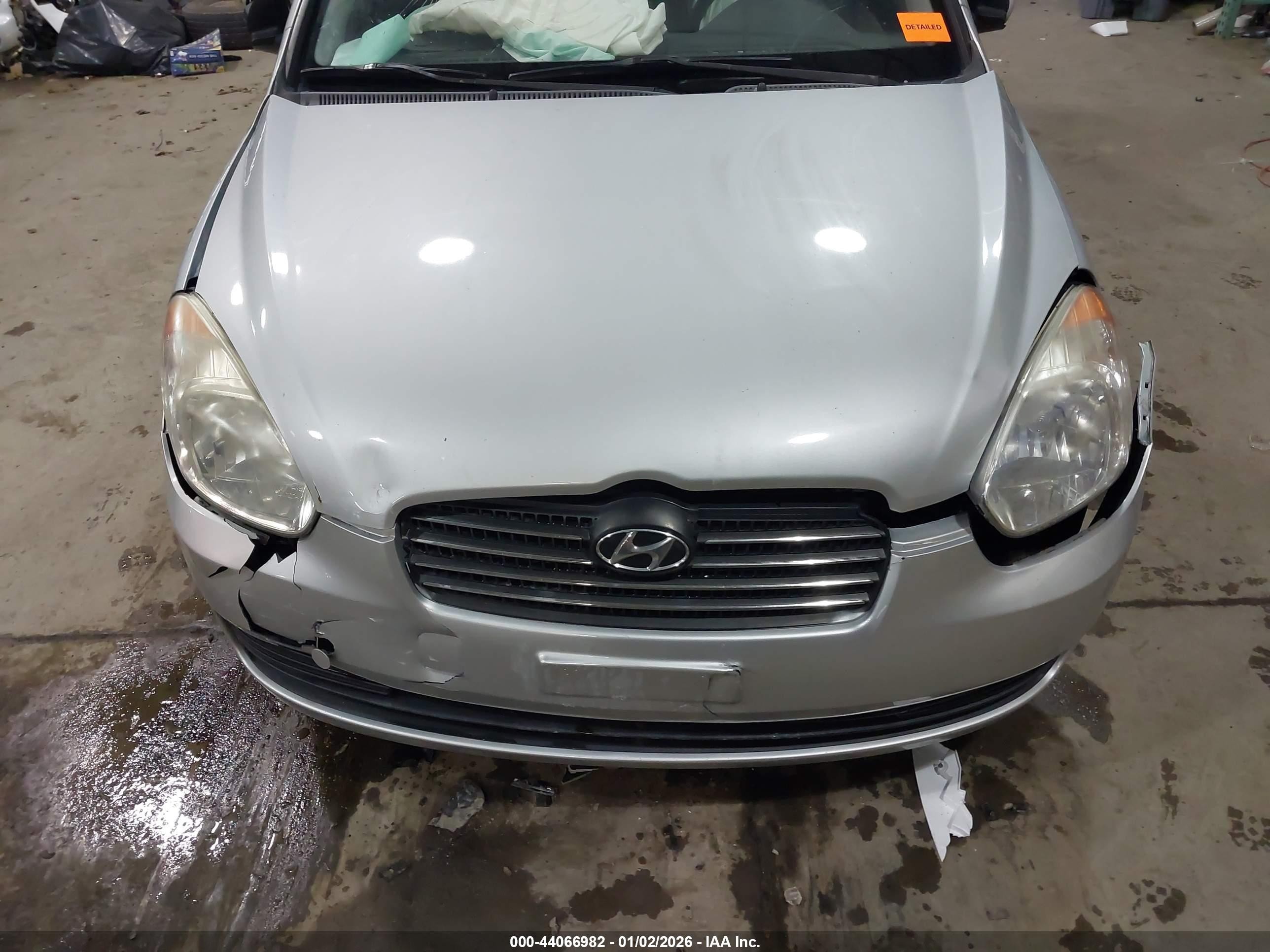 2010 Hyundai Accent Gls Gray vin: KMHCN4AC4AU471718