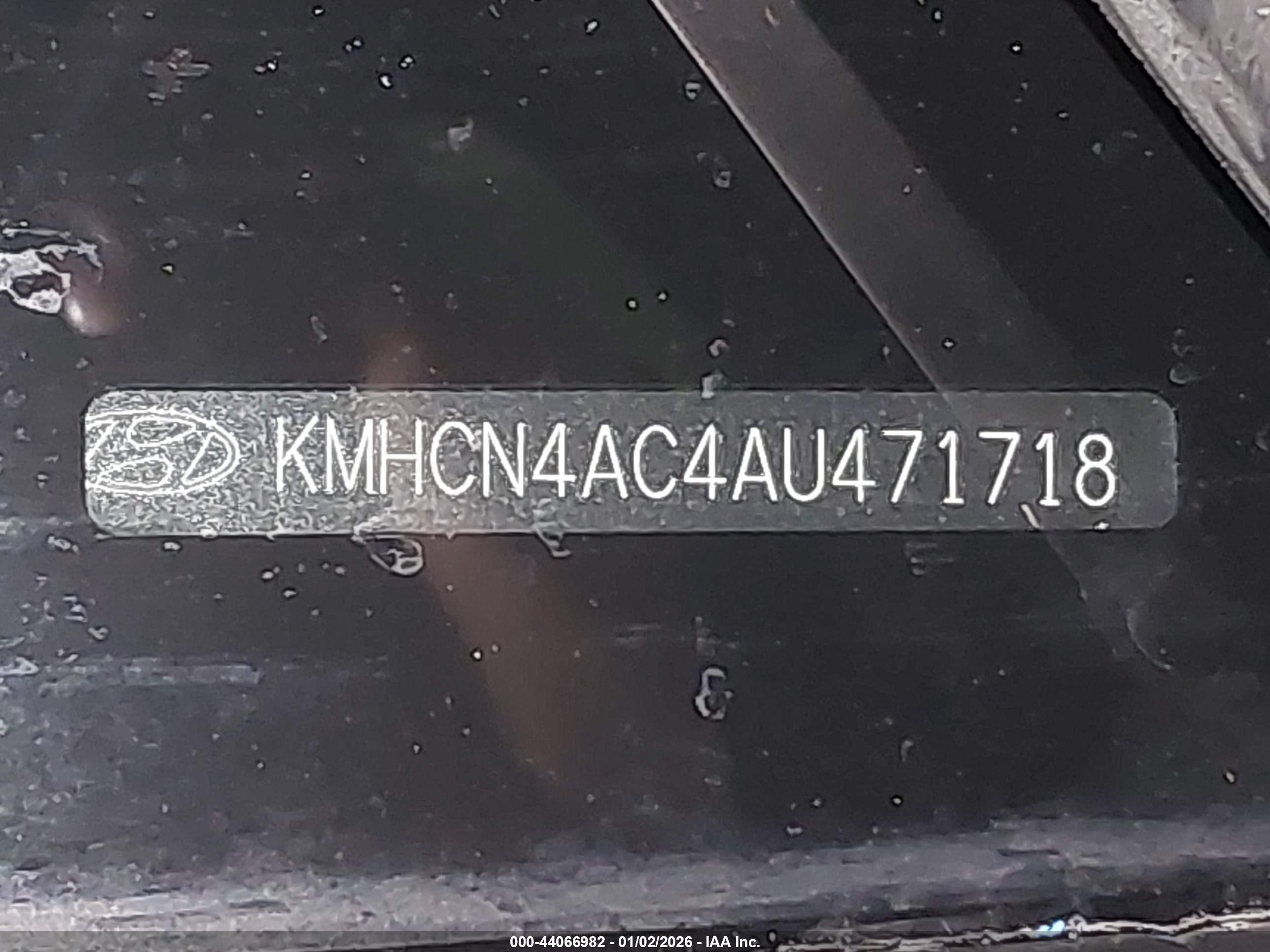2010 Hyundai Accent Gls Gray vin: KMHCN4AC4AU471718