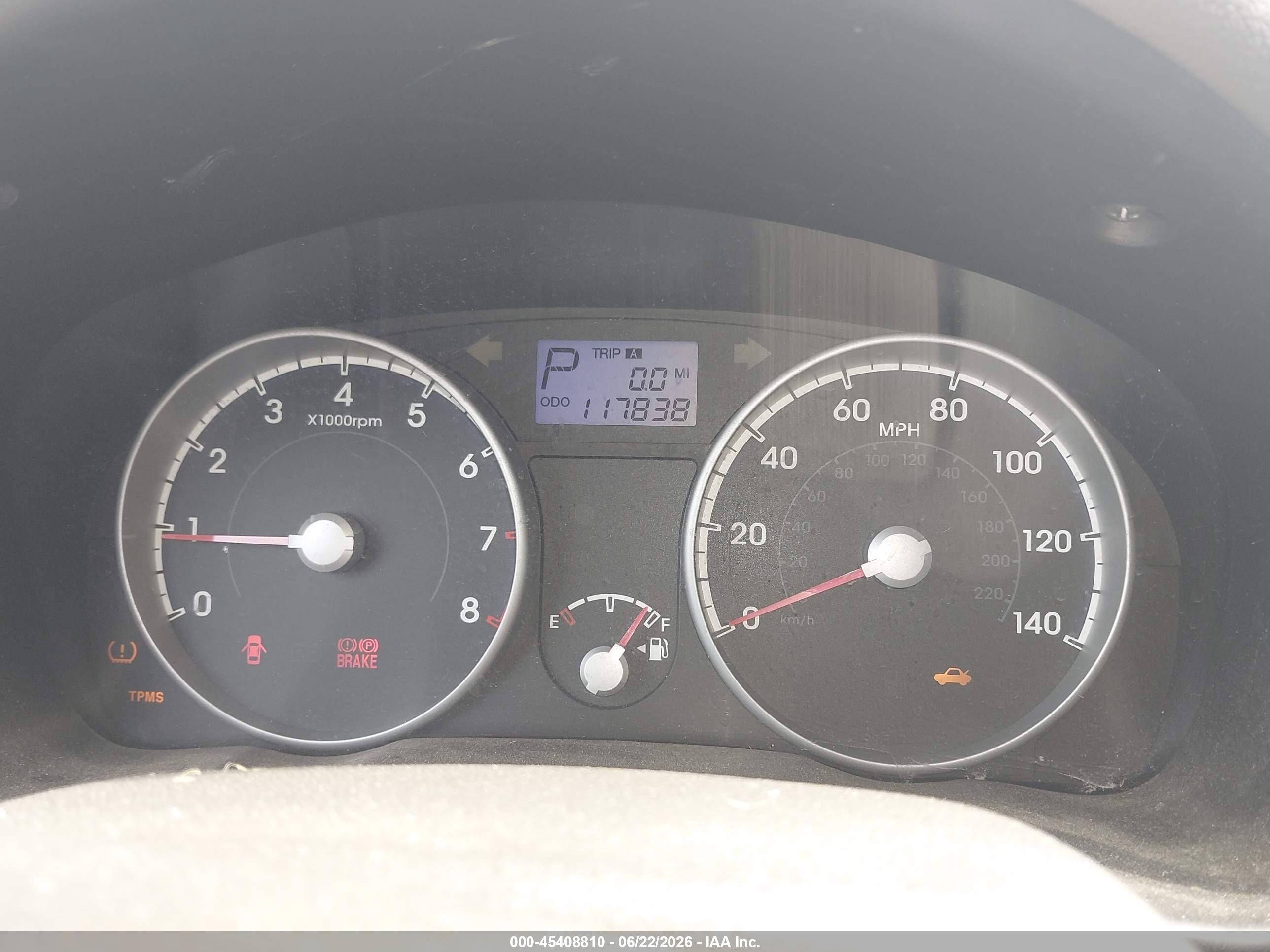 2010 Hyundai Accent Gls Burgundy vin: KMHCN4AC4AU487370