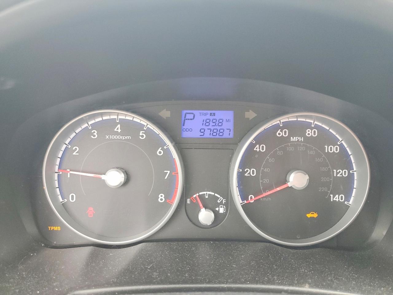 2010 Hyundai Accent Gls Blue vin: KMHCN4AC4AU492116